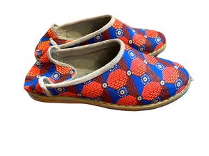 African Wax Babouche slippers size EUR37 - UK4