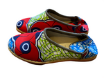 Load image into Gallery viewer, African Wax Babouche slippers size EUR41 - UK8
